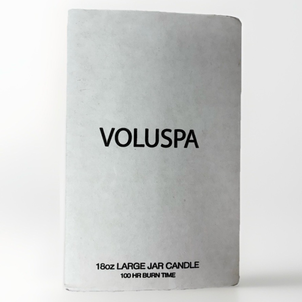 Voluspa Crushed Candy Cane Candle - Red and White